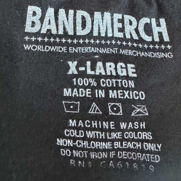 Bon Jovi Heart & Dagger Bandmerch T-shirt Men’s Size (XL) - Picture 3 of 5